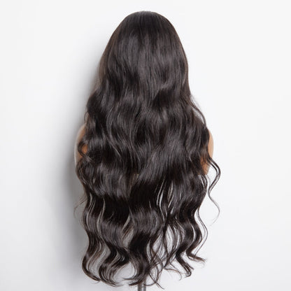 150% Density 13x6 Parting Max Glueless Lace Wigs 3D Cap Pre-bleached Lace Front Wig Body Wave