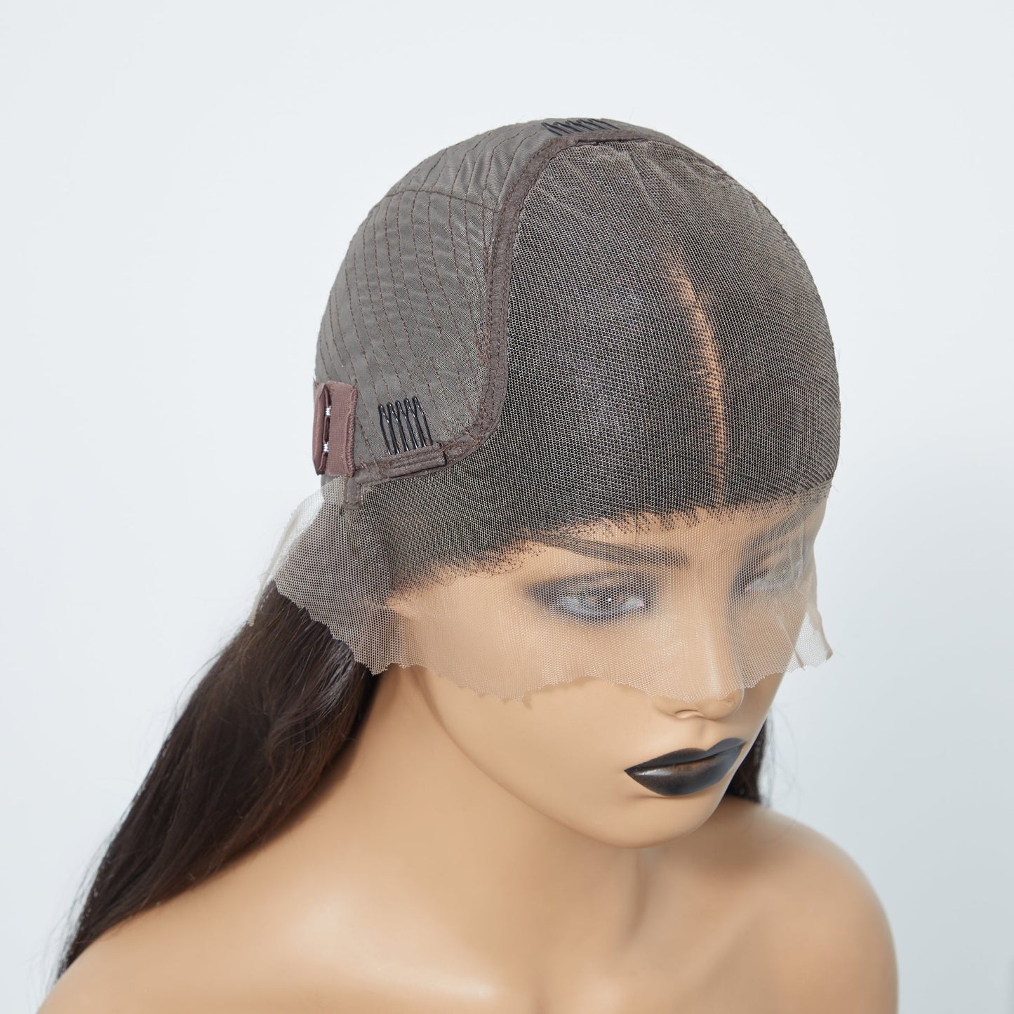 150% Density 13x6 Parting Max Glueless Lace Wigs 3D Cap Pre-bleached Lace Front Wig Body Wave