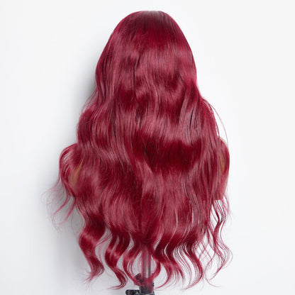 150% Density 13x4 Pre-Plucked Free Part Lace Frontal Wig Body Wave 24 Inches 99J