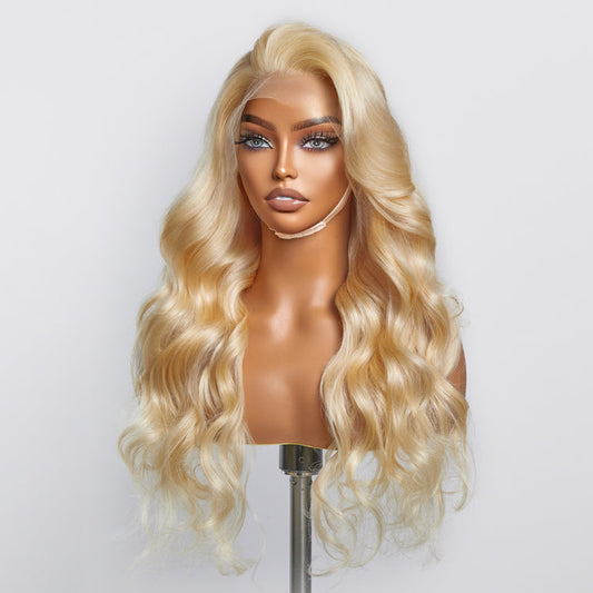 150% Density 13x4 Pre-Plucked Lace Frontal Wig Body Wave #613