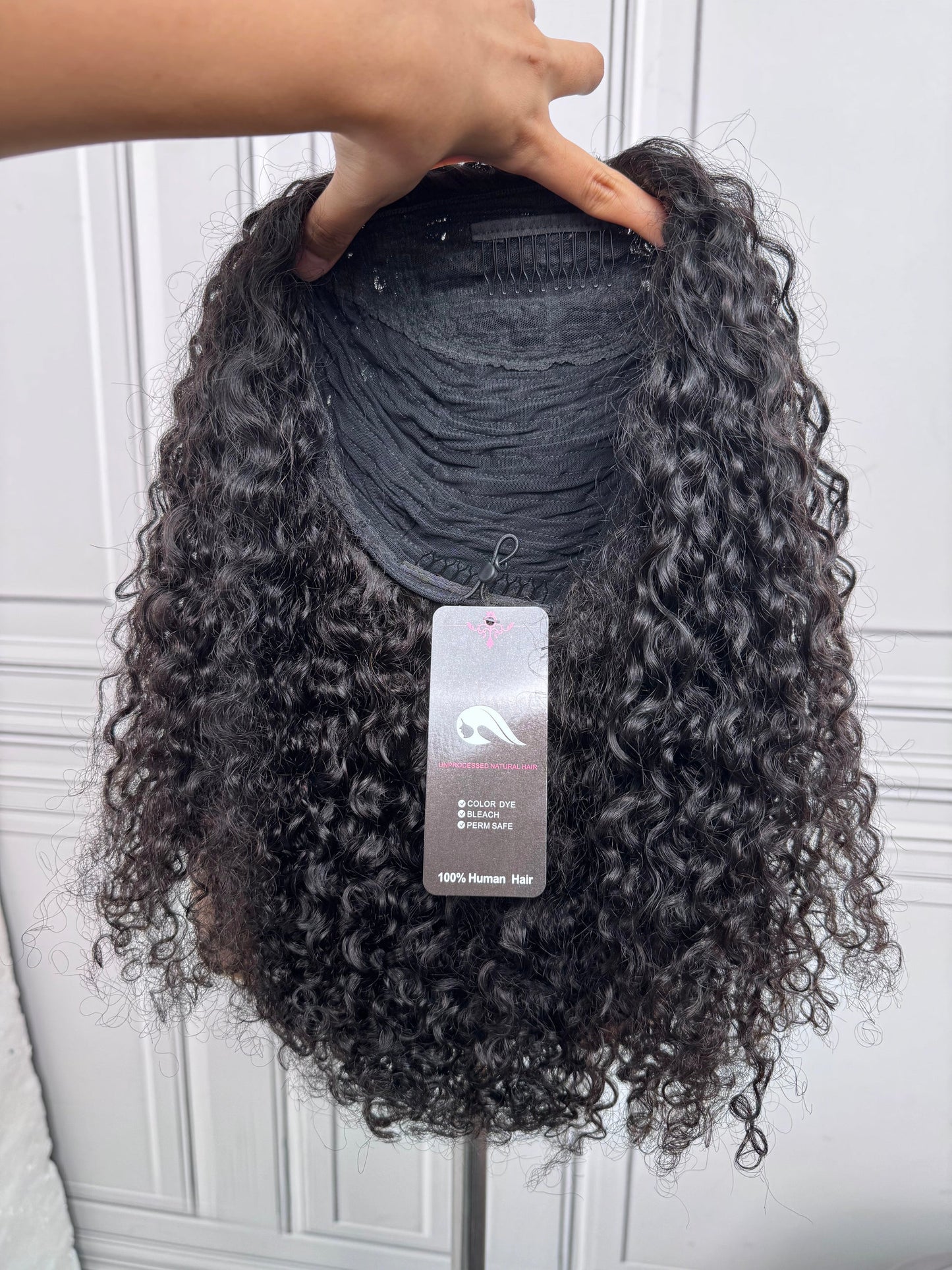 Wear and Go 180% Density Half Wig Messy Curly