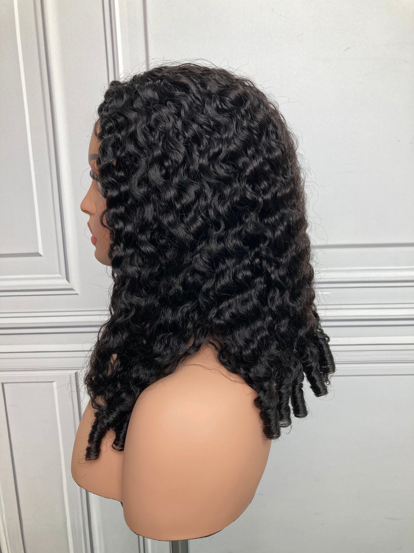 Wear and Go 180% Density Half Wig Burmese Curly