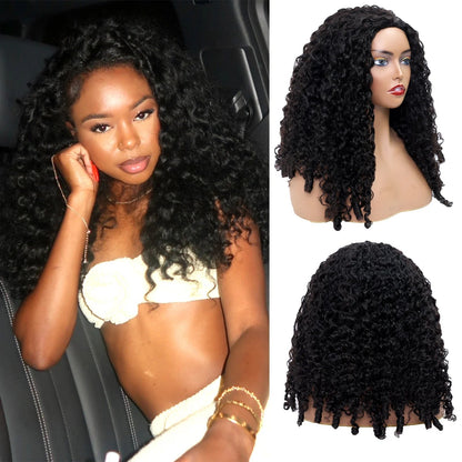 Wear and Go 180% Density Half Wig Burmese Curly