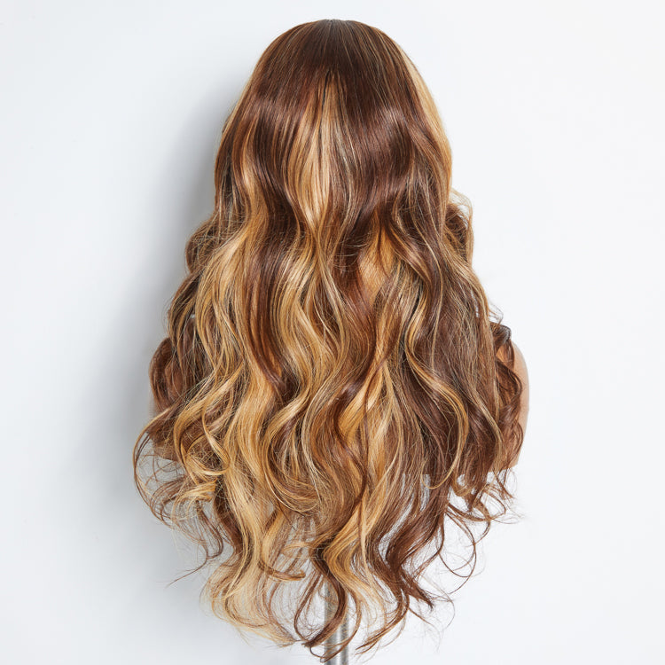 Wear and Go Glueless 150% Density 5x5 Lace Closure Wig #4/27 Body Wave